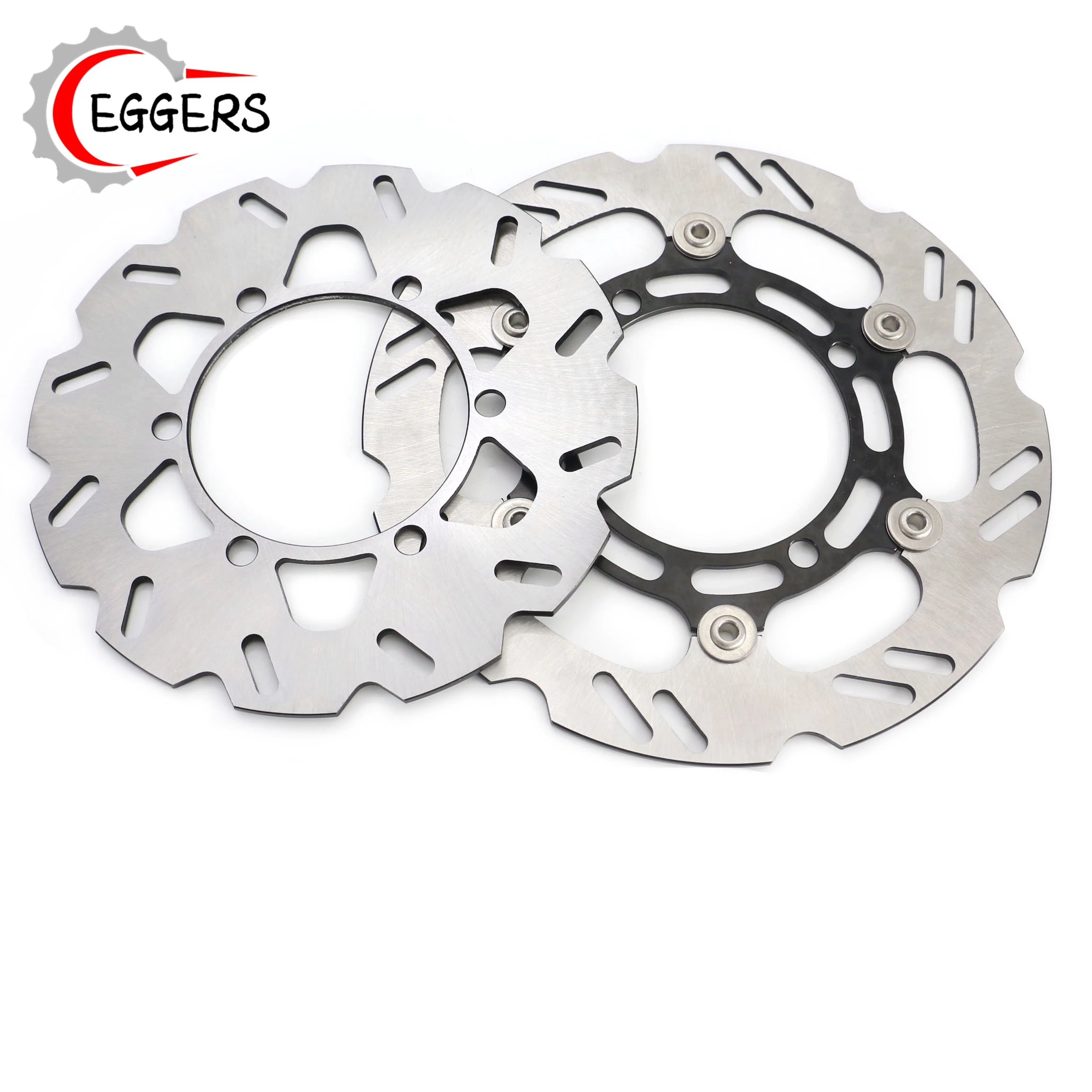 Motorcycle Front Rear Brake Discs Rotors Disks For KAWASAKI KLX250 KDX200 KX250 03-05 KDX220 RMZ250 04-06 KX250F 04-05 KDX250