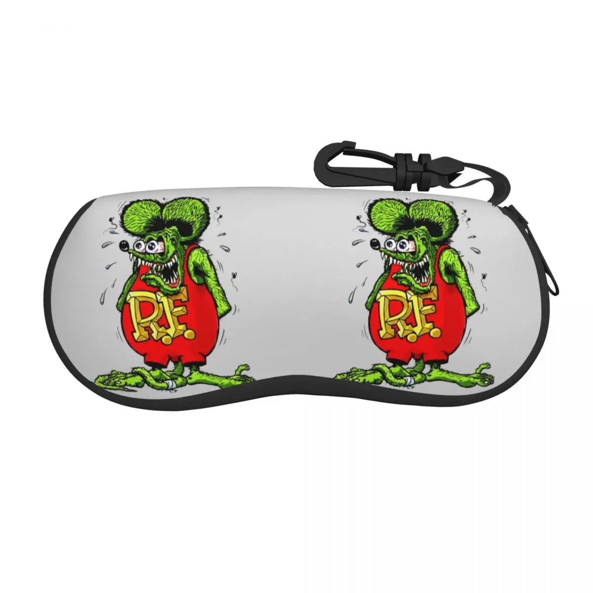 Rat Fink Shell Eyeglasses Protector Cases Fashion Sunglass Case Comic Cartoon Glasses Pouch