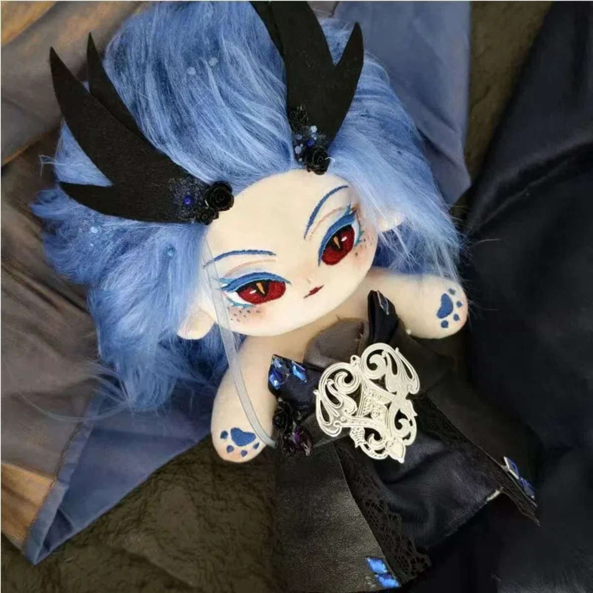 20cm Anime Nezha 2 Nezha Aobing Aorun Aoguang Animation Peripheral Plush Doll Chinese Fairy Tales Cotton Doll Cute Gift Toys