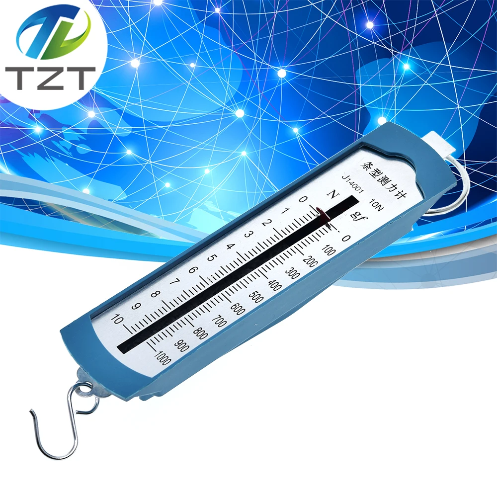 10N Newton meter / force gauge Bar box spring dynamometer balance Physics Experiments