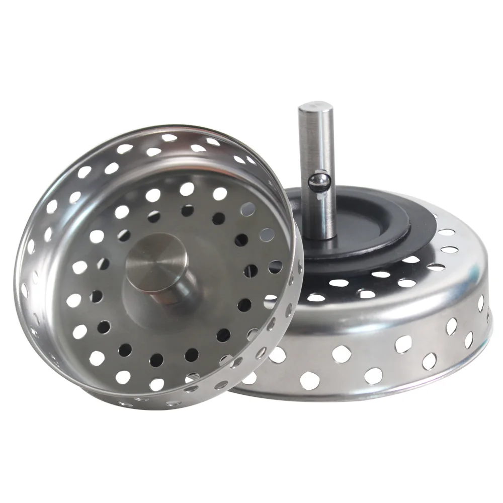 Talea Aanrecht Drain Stopper Rvs Spoelbak Afvoer Zeef 8.05Cm Mand Filter QS652
