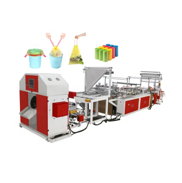 Low cost polythene plastic garbage bag making machine plastic bag maker machine