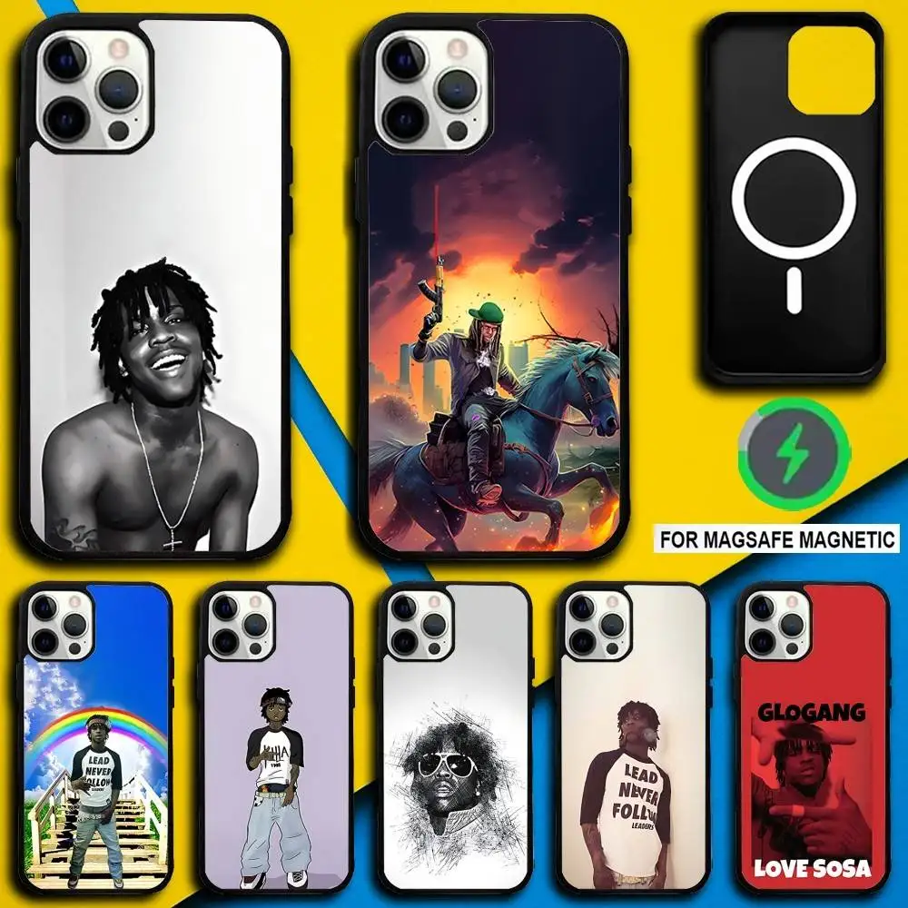 

Rapper C-Chief Keef Phone Case For iPhone 16,15,14,13,12,11,Pro,Max,Plus,Mini,SE4,E Magnetic Magsafe Wireless Charging
