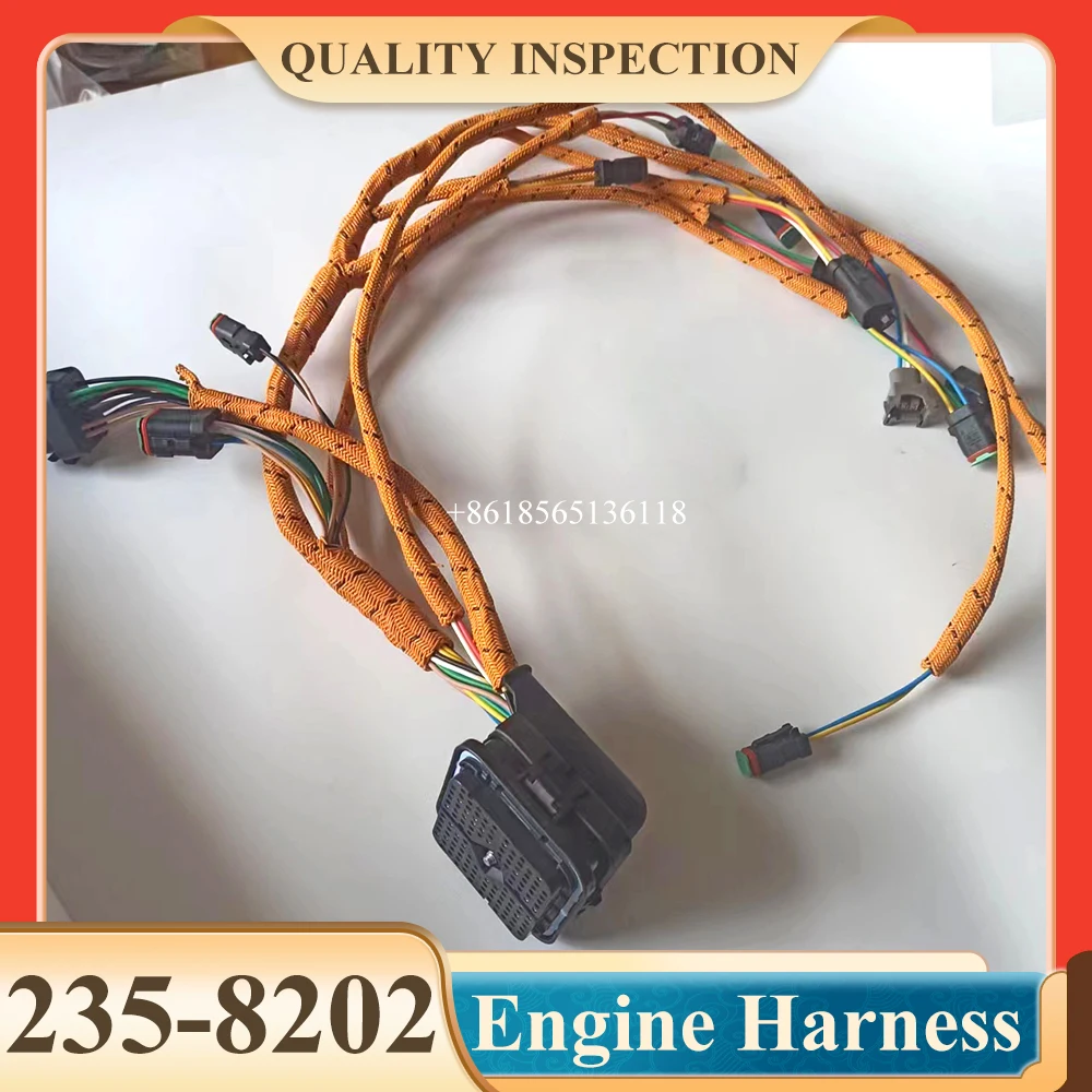 

235-8202 2358202 Engine Wiring Harness Excavator 330D/336D C9 Wire Harness