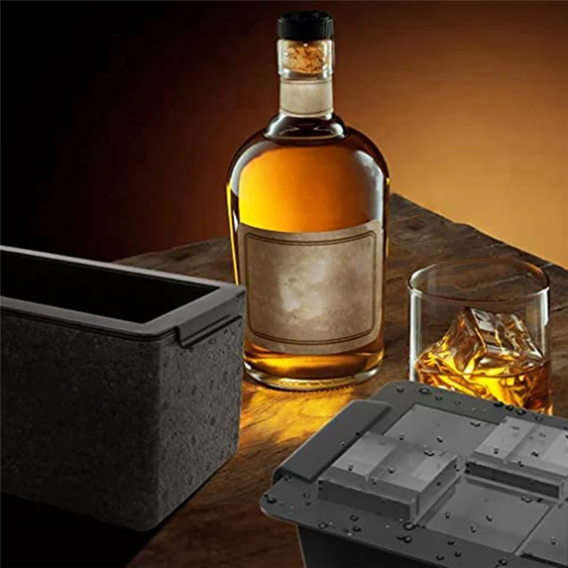 Imagem -04 - Clear Square Ice Maker para Cocktails Ice Tray Make Grande Crystal Make