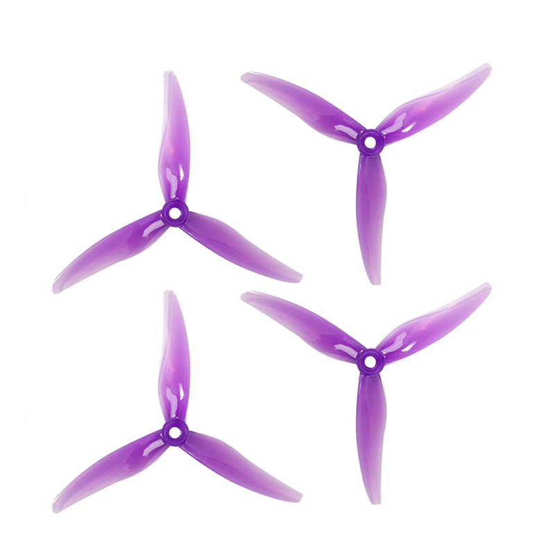 

10Pairs 20PCS Gemfan JB Hurricane 51477 5.1X4.77X3 3-Blade PC Propeller for RC 5inch 4S 6S FPV Racing Freestyle Drones Nazgu5