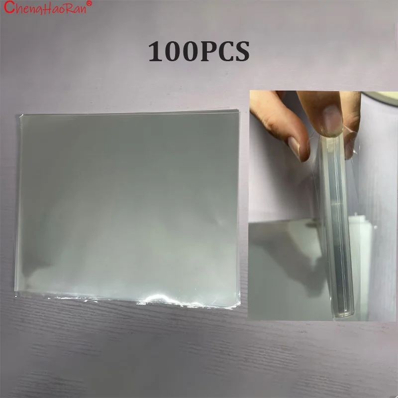 100PCS Kunststoff Film Für PS2/PS3/PS4/PS5/Wii/XBOX360/PSVita/NDS/NS/3DS Spiel Verpackung Rauch Film Heißer Stanzen Film A-level Film