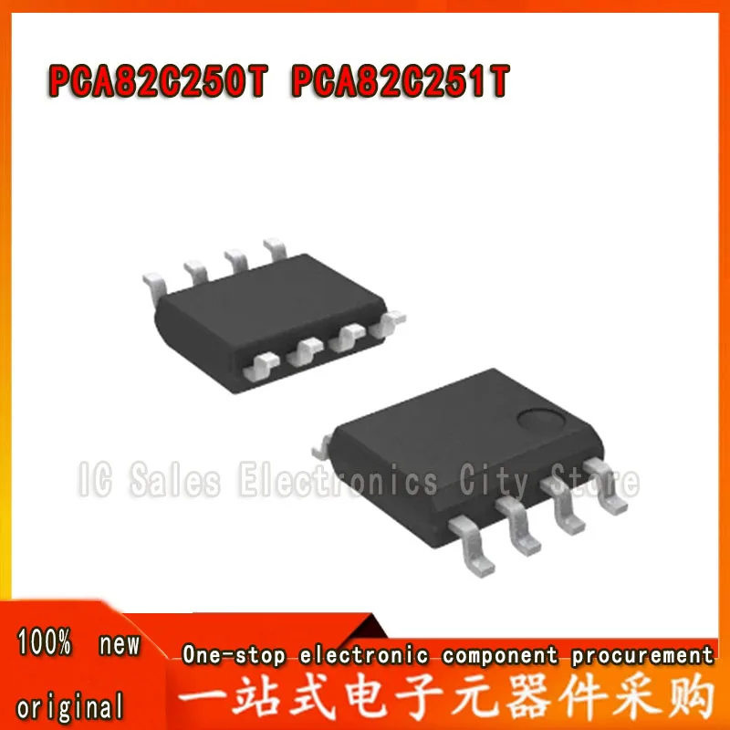 PCA82C250 A82C250 PCA82C250T PCA82C250Y PCA82C251T A82Csplead PCA82Cmodelle SOP8, 5 pièces