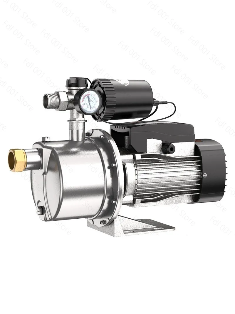 Stainless steel booster pump household automatic self-priming pump tap water pipeline pressurized water well pump 220v