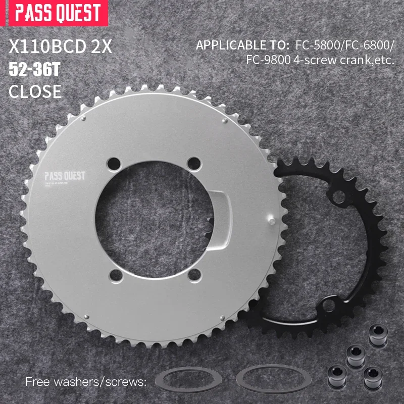 110BCD チェーンリング Magene チェーンリング Pes P505 P515 パワー