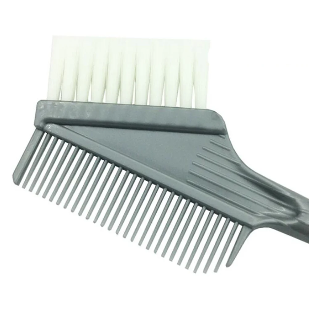 

2Pcs Hair Tinting Bowl Comb Kit Easy Grip Plastic Handle Dyeing Tools for Salon Home Use DIY Hair Coloring Accessories