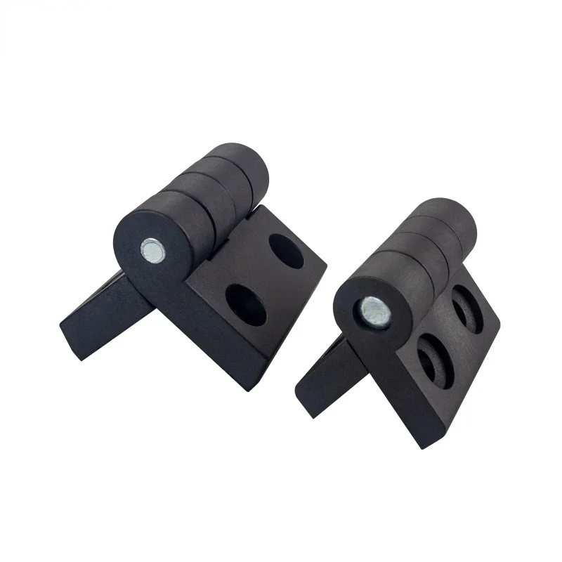 10pcs Black Color Nylon Plastic Butt Hinge for Wooden Box Furniture Electric Cabinet Hardware Wooden door hinge Black hinge