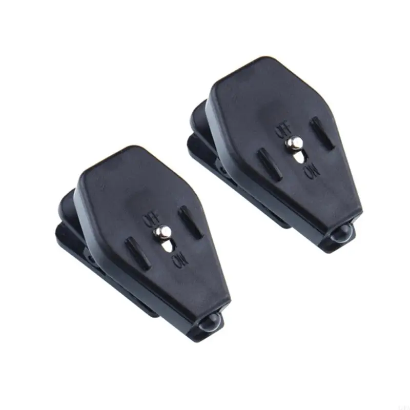 

A3PA 2 Pack Eyeglass Clip Lantern Mini Flashlight Universal Glasses Reading LED Lamp-