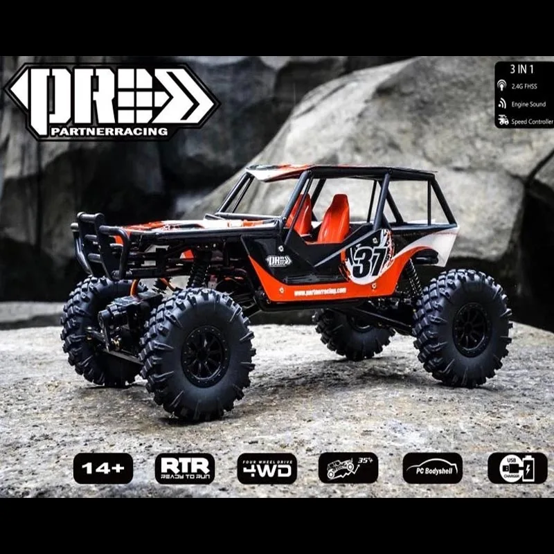 Prc 1/18 rcカー4WDロッククローリング4x4駆動車のミニデスクトップ