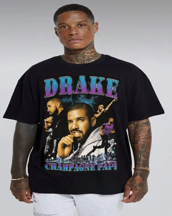 

DRAKE CHAMPAGNE RAP HIP HOP T SHIRTS MEN'S SIZES