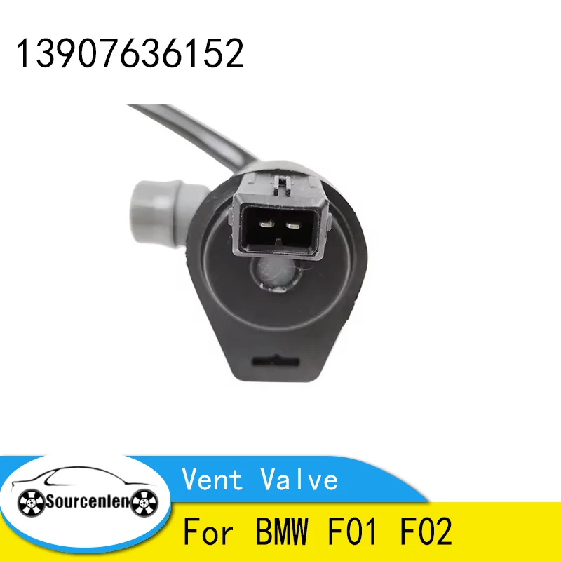Brand New Fuel Tank Vent Valve with Pipe For BMW F01 F02 Carbon Tank Vent Valve 13907636152