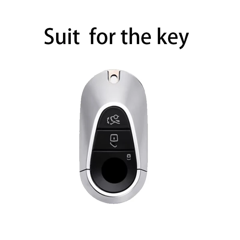 ICAR TPU for Mercedes Benz C /S Class W223 W206 S350L S400L S450L S500L 2022 2023 Remote Car Key Case Cover Keyring Accessories