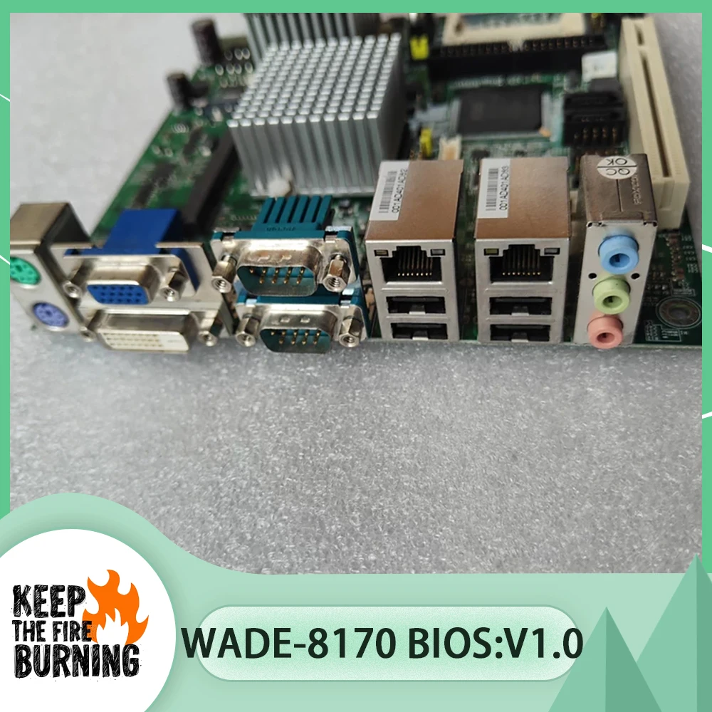 

WADE-8170 BIOS:V1.0 Dual port industrial control motherboard WADE-8170