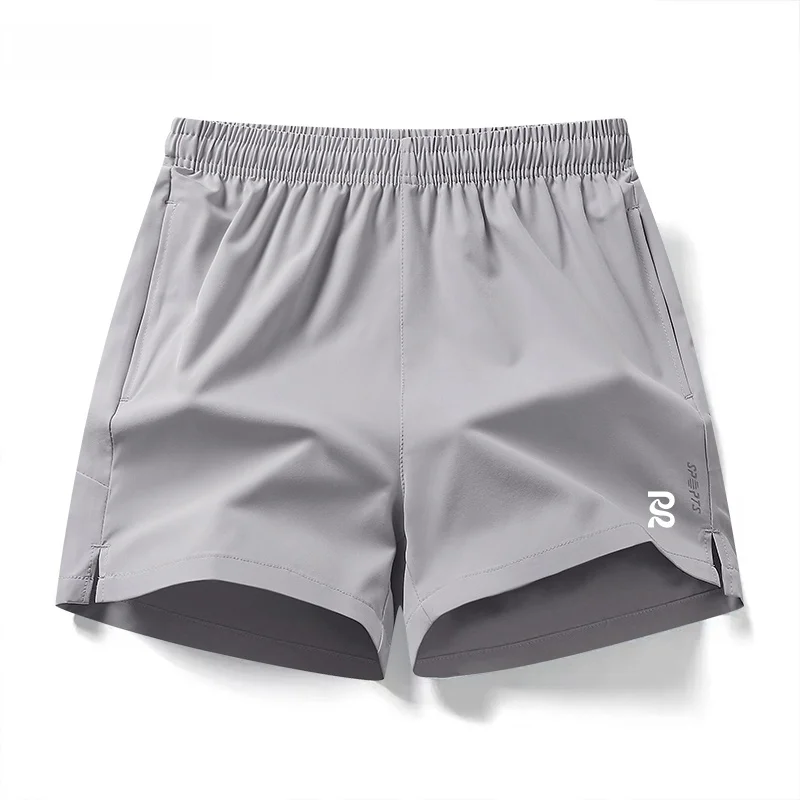 

Шорты из ледяного шелка, быстросохнущие, дышащие, для активного отдыха, бега, плавания, длиной три четверти, мужские и женские.