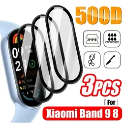 Screen Protector For Xiaomi Mi Band 9 8 7 Anti-scratch Watch Protective Film For Xiaomi Mi Band 4 5 6 7 8 9 Protector Soft Films