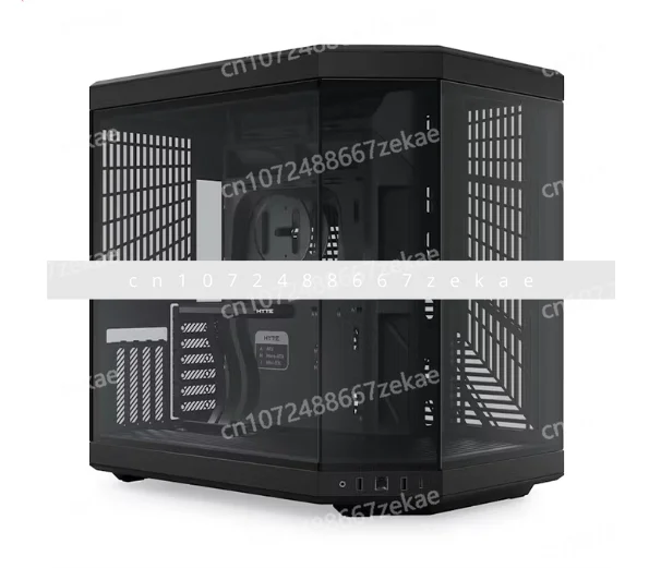 

Современный эстетический чехол ATX Mid Tower со встроенным сенсорным ЖК-экраном 4K, новый сенсорный двухкамерный Y70