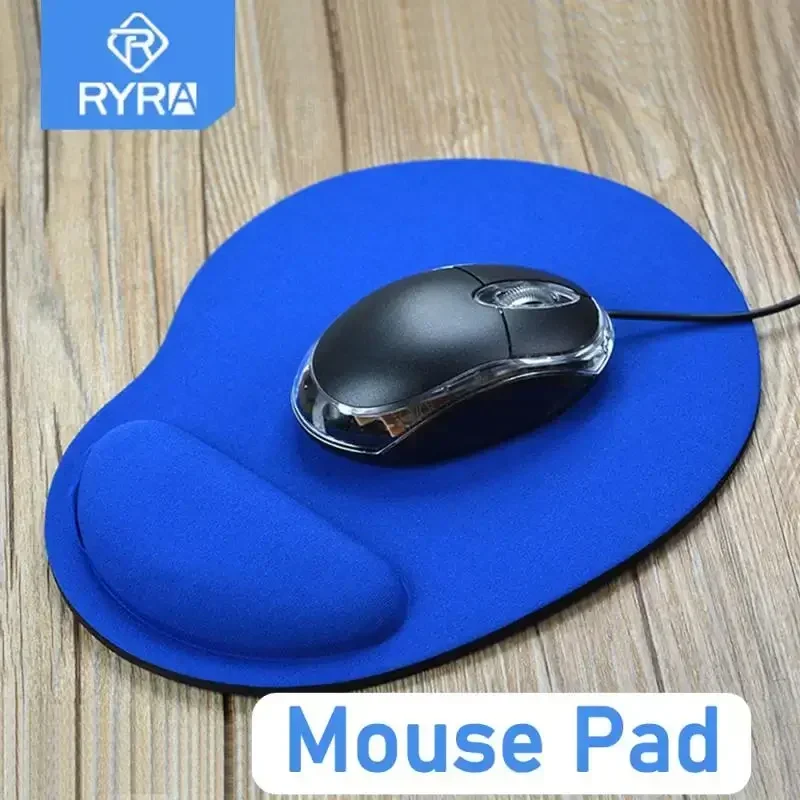 RYRA Mouse Pad EVA Wristband Gaming Mouse Pad Solid Color Mice Mat Comfortable Environmental Protection Mouse Pad For PC Laptop