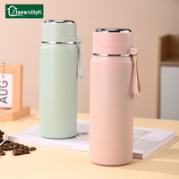 500ml Stainless Steel Drinking Bottle Portable Thermos Cup Suitable for Outdoor Sports Cycling and Carrying Juice Milk Drinkware
