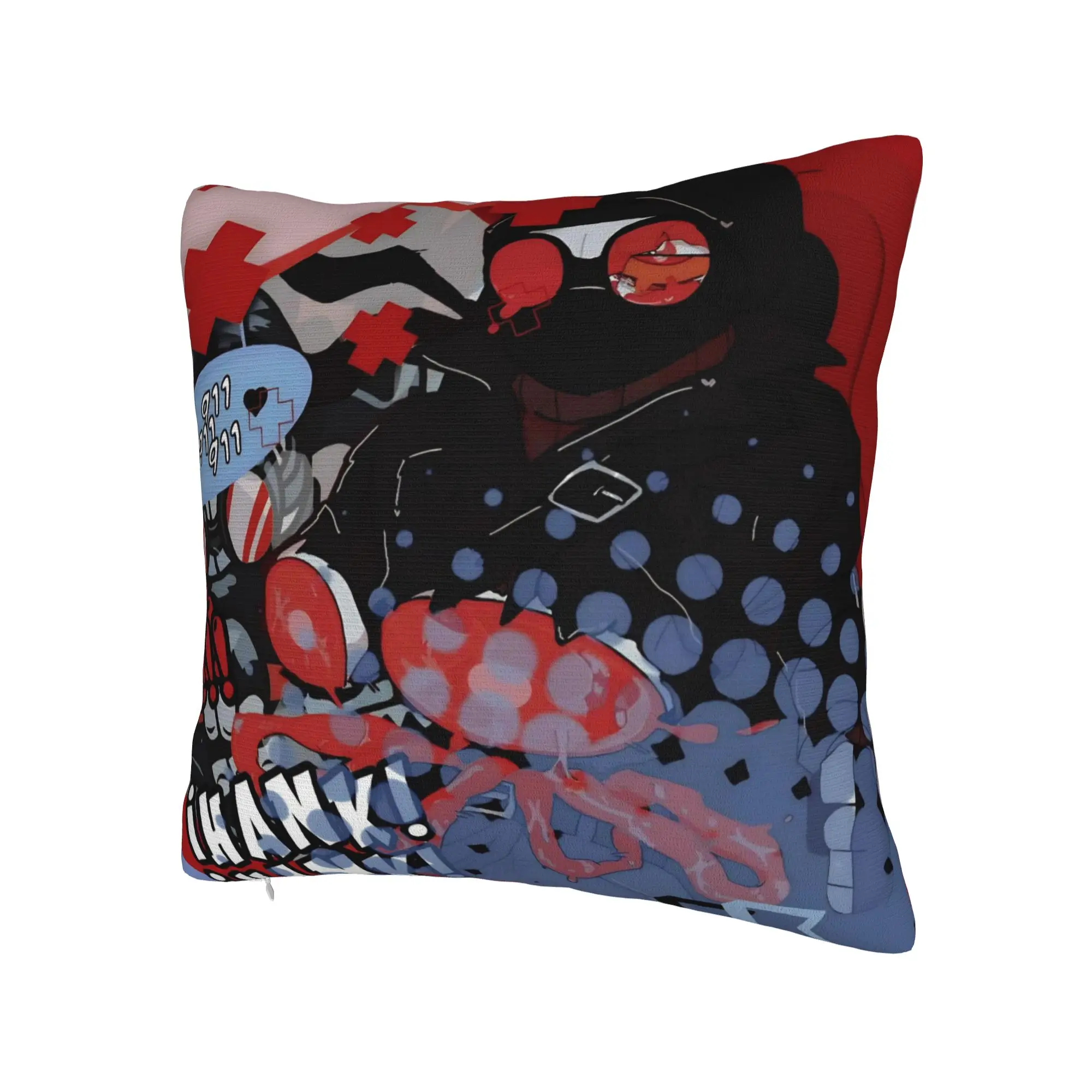 Decorative Pillowcases MADNESS COMBAT Hank Merch Home  Throw Pillow Case Cover Square Multiple Sizes