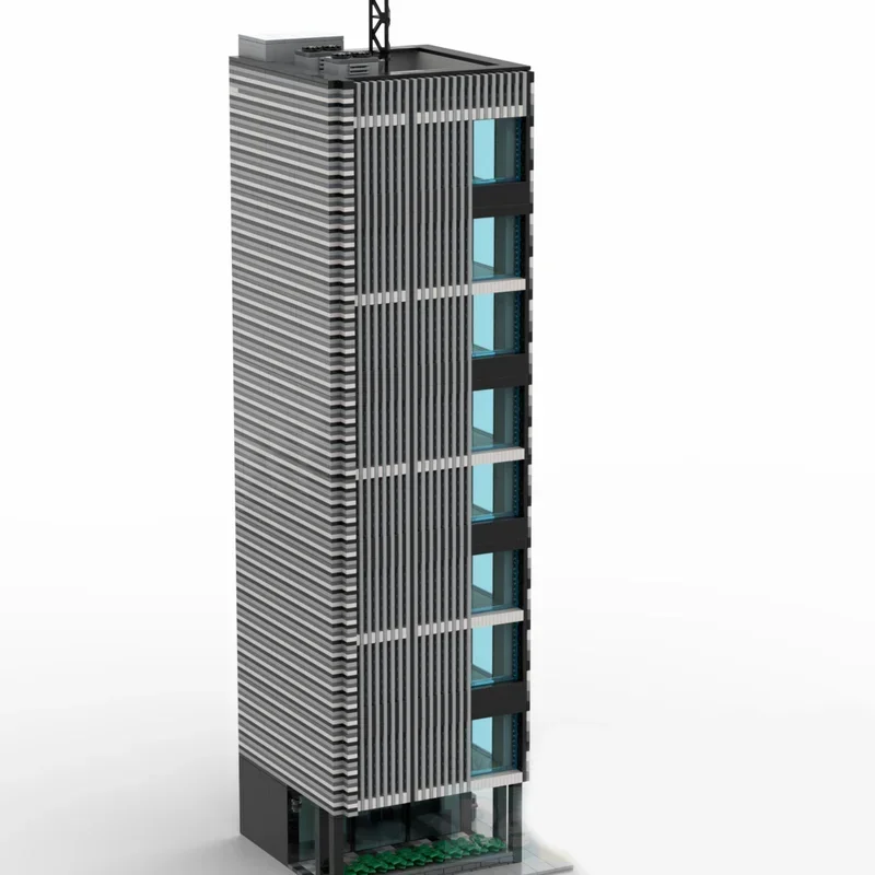 

Street View Model Moc Building Bricks Tower City Modular Accessories Technology Blocks Gifts Christmas Toys DIY Sets Assembly