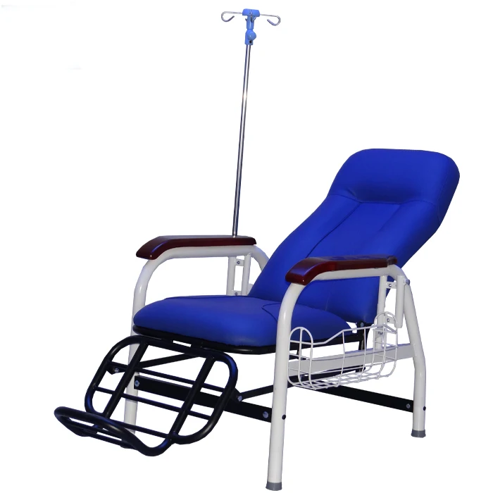 

BDEC103 Metal Folding Medical Recliner Blood Donor Transfusion Hospital Chair for Patient