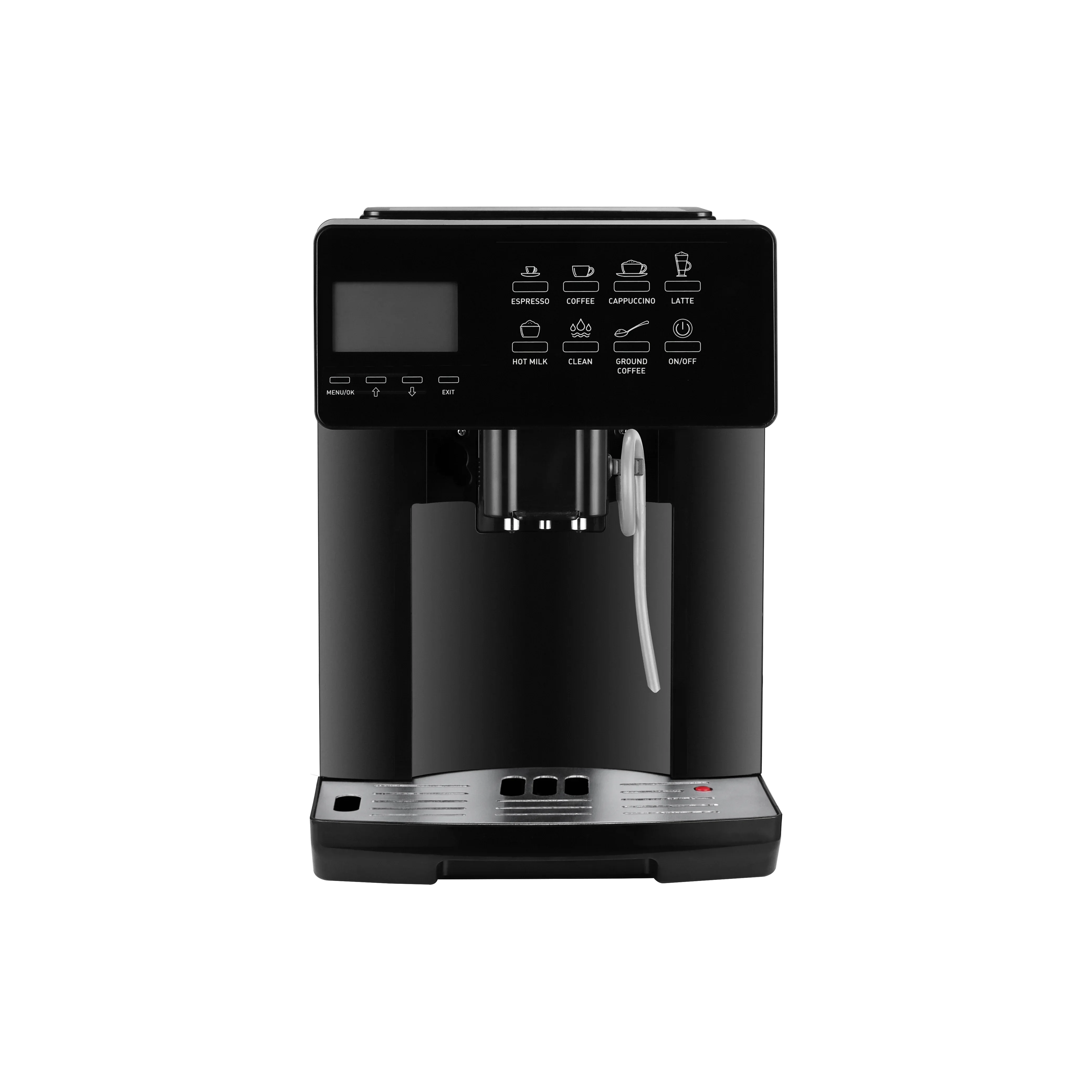 One Touch Cappuccino Latte New Design  Espresso Coffee  Hot Water Self-Cleaning Home Fully Automatic Coffee Maker Machine