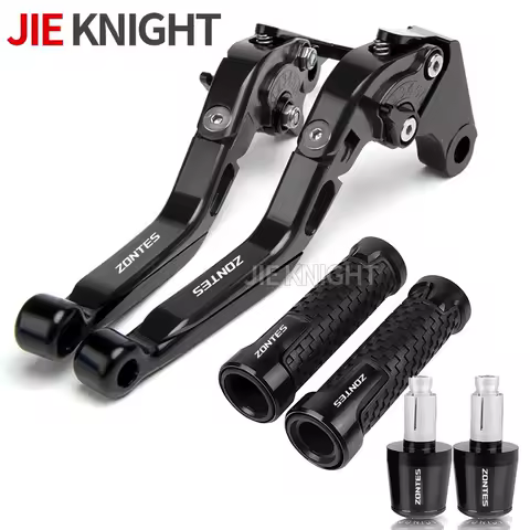 Moto adjustable Brake Clutch Lever Folding Handle Hand Grips Set For Zontes G1 125 ZT125 ZT125U ZT310 ZT310R ZT310X ZT310T ZT310