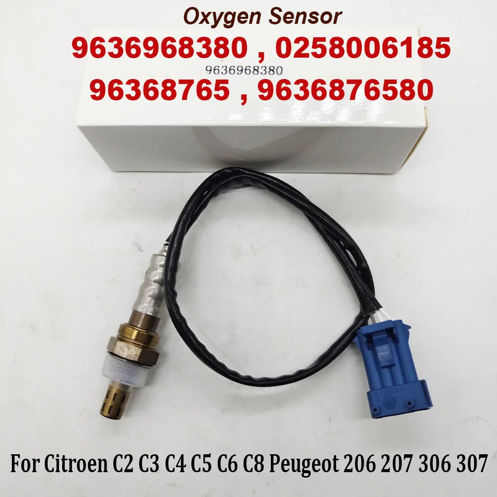 

OE 0258006185 96368765 9636968380 9636876580 Oxygen Sensor For Citroen C2 C3 C4 C5 C6 C8 Peugeot 206 207 306 307 9644491280