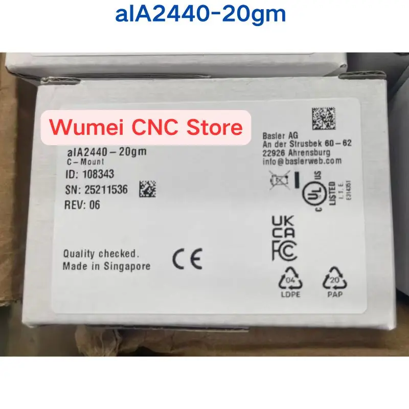 Brand New Original industrial camera aIA2440-20gm / alA2440-20gm