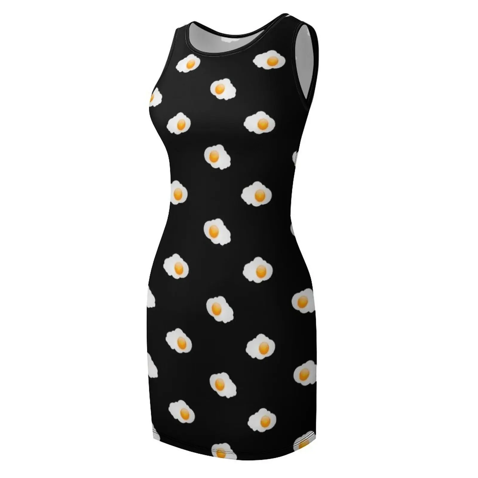uovo soleggiato design ideale per, leggings, top in chiffon, borsa, federa, tazza da viaggio, tazza, grembiule, zaino, calzini, cuscino prendisole senza maniche