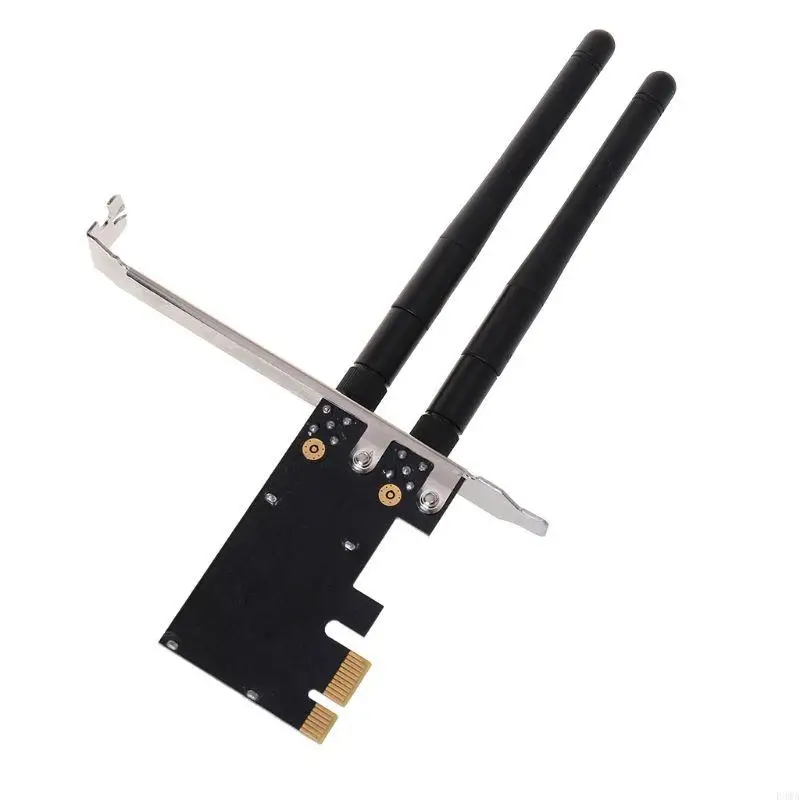 Scheda WiFi PCIe F3MA per PC Scheda rete wireless dual band (2,4 Ghz 5,8 Ghz)