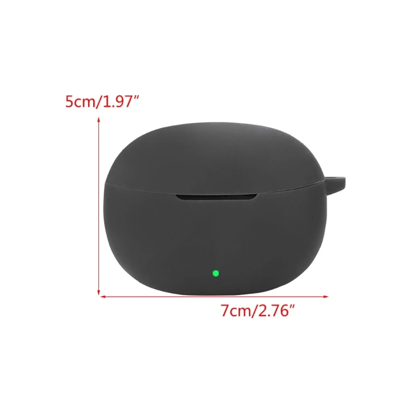 Headphone Protective Case Compatible For Vivo TWS 3e Earphone Shockproof Dustproof Cover Sleeve Washable Silicone Housing