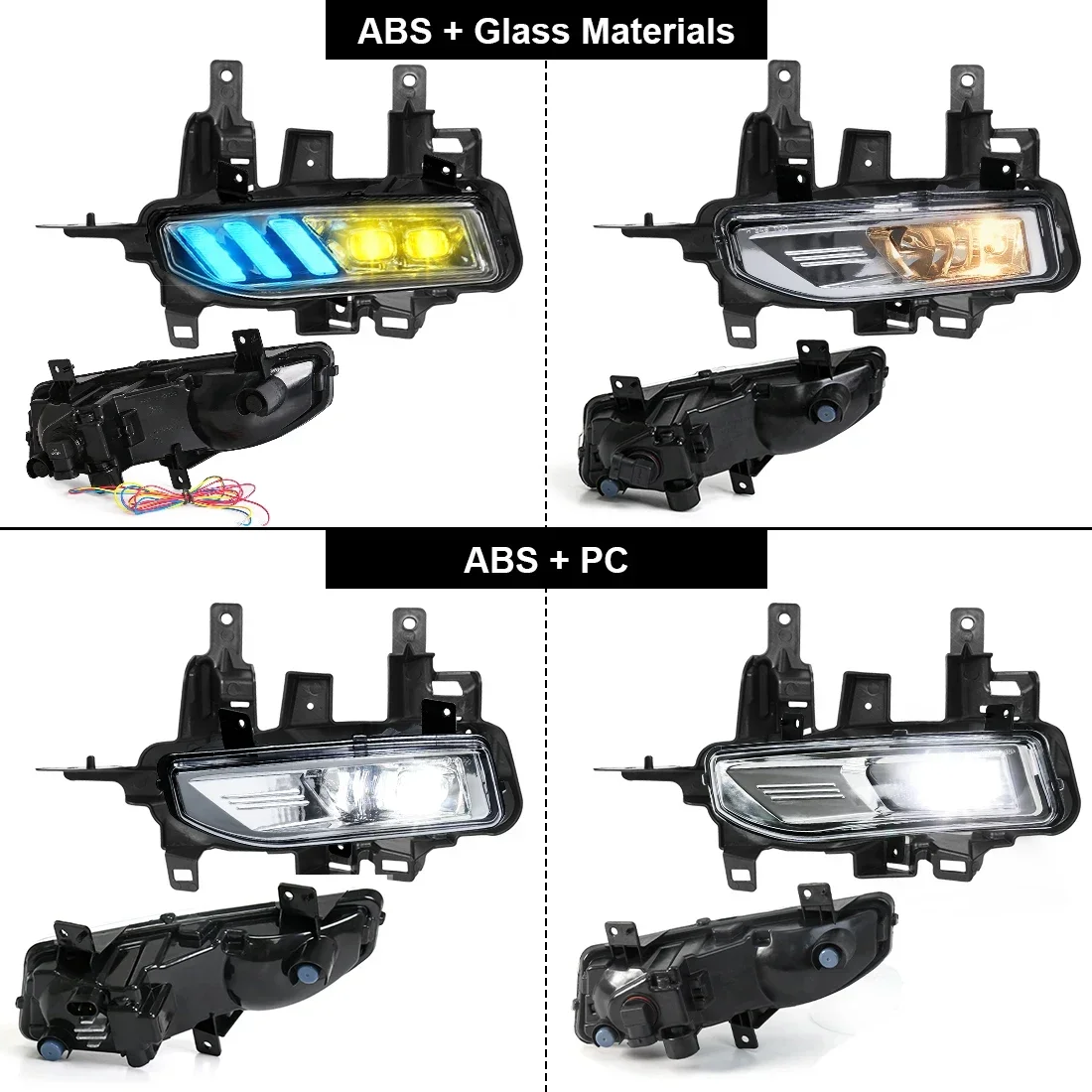 

DRL For Nissan Qashqai 2018 2019 2020LED Fog Lamps Daytime Running Lights Front Bumper Headlights Halogen Car Accessories 12V