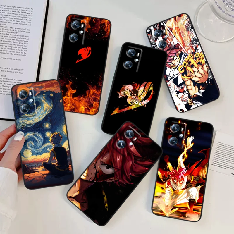 

Anime Fairy Tail Comics For OPPO Find X6 X5 X3 A54S A5 A94 A16 A53S A57 A74 A72 A98 A78 A96 A9 5G Black Back Phone Case