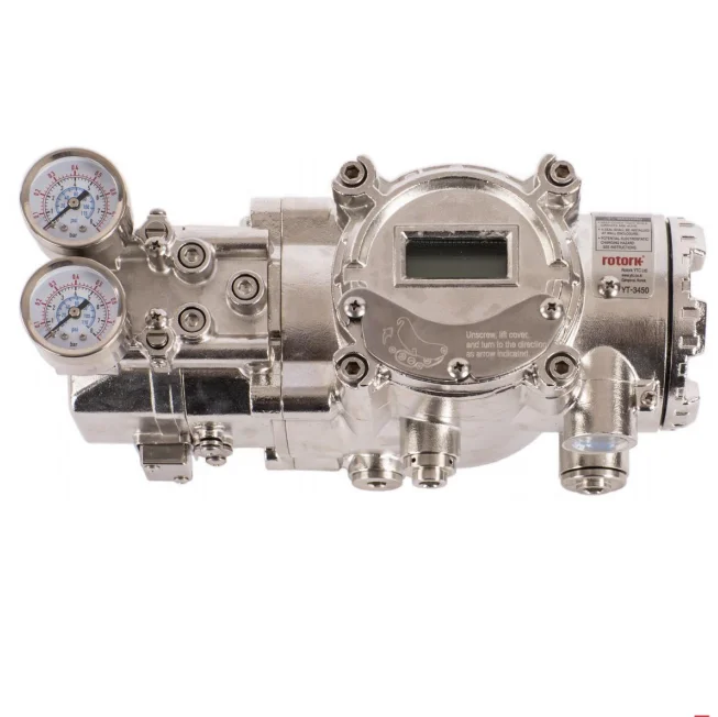 YTC YT-3400 Single Acting Positioner PID Control Rotork Smart Digital Valve Controller with LCD Display