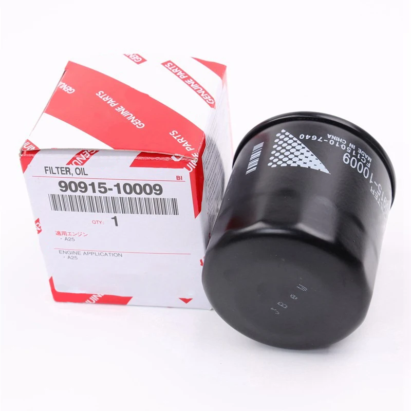 90915-10009 9091510009 90915-YZZM1 90915YZZM1 90915-YZZF2 Genuine Oil Filter For Toyota Camry 4Cyl 2.5L Camry Hybrid 2018-2019