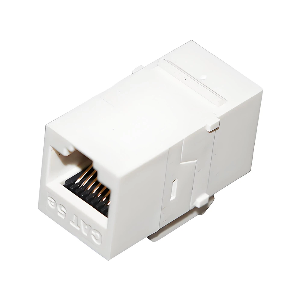 UTP/STP غير محمي/محمي Cat 3/5e/6 شبكة مقرنة مضمنة RJ 45 منفذ أنثى شبكات إيثرنت كيستون جاك 8P8C وحدة