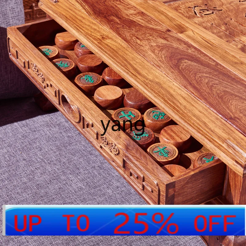 

CX mahogany chess go table rosewood multi-functional bay window table all solid wood small kang several