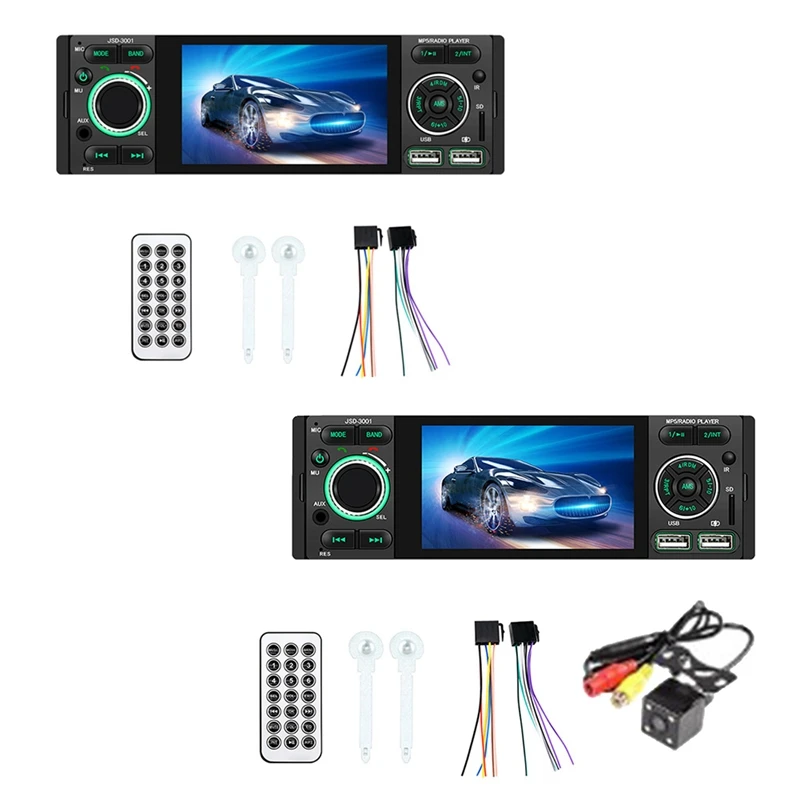 

Автомобильный MP5-плеер с сенсорным экраном 4,1 дюйма, автомобильное радио, универсальные автомобильные принадлежности