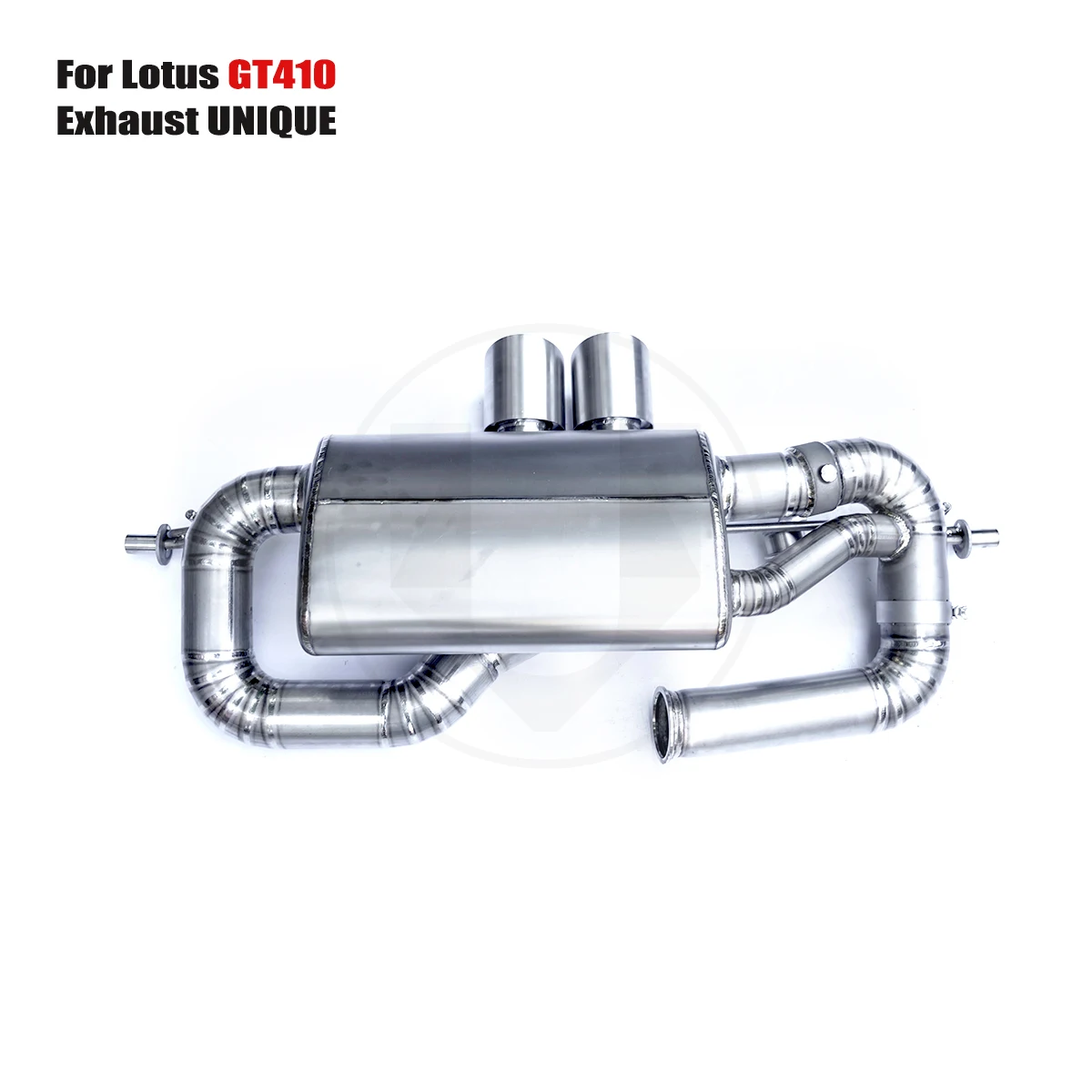 UNIQUE For  lutes 2018 Lotus GT410 3.5T performance valve titanium exhaust system  TC4 titanium alloy exhaust muffler