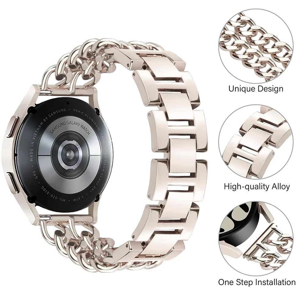 20 مللي متر 22 مللي متر أشرطة ساعات اليد لساعة Redmi 5 Active/Lite/Xiaomi S4 سوار معدني فاخر على ساعة سامسونج جالاكسي 7 6 5 4 كلاسيكي