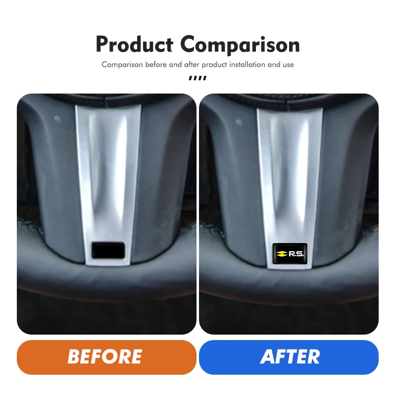 10/20/30pcs Car Lnternal Waterproof Stickers Auto Logo Creative For Renaul Arkana Captur Twingo Talisman RS Line Logan Duster