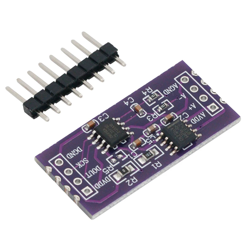 CS1237 24-bit ADC Module Onboard TL431 External Reference Chip Single-Channel Weighing Sensing 24bit For Arduino