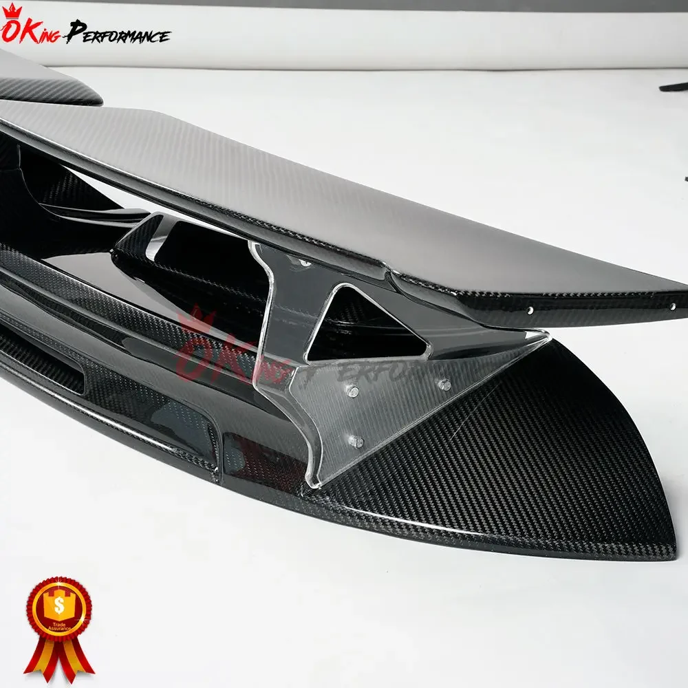 Techar Style Dry Carbon Fiber Rear Spoiler For Porsche 911 Carrera 992 GT Wing