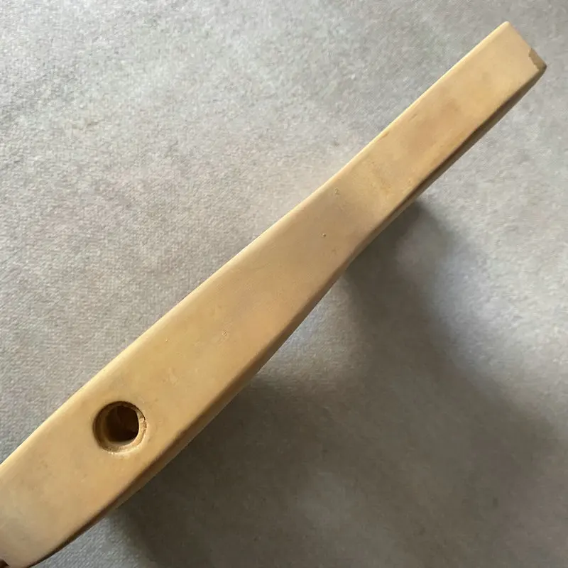 HB614 Electric Guitar Body Natural Solid Basswood Unfinished Version One Humbucker Pickup Design Custom Tremolo for DIY